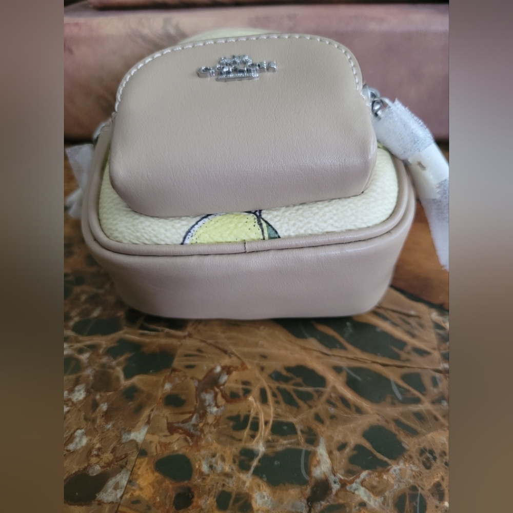 Coach Lemon Print Mini Backpack - Picture 5 of 5